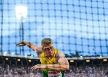 Mykolas Alekna sacré champion d’Europe du disque, 16 ans après son père