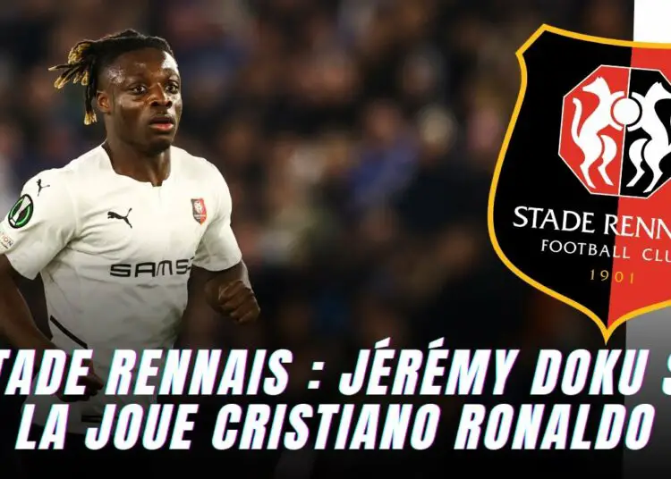 Stade Rennais : Jérémy Doku se la joue Cristiano Ronaldo