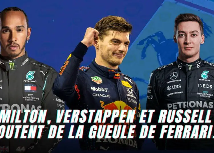 F1 : Hamilton, Verstappen et Russell se foutent de la gueule de Ferrari…