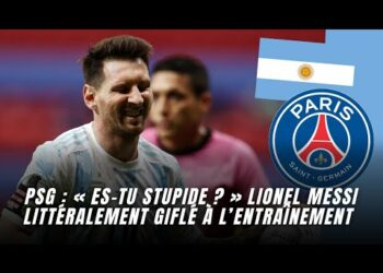 PSG : Lionel Messi giflé à l’entraînement ! 