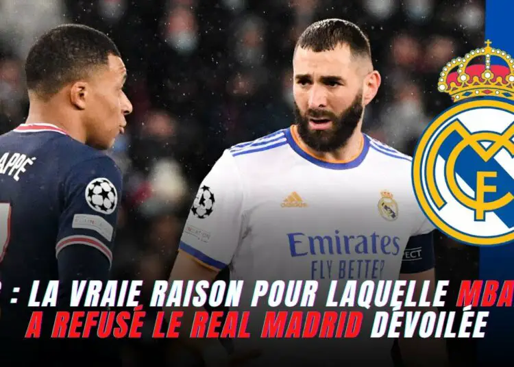 PSG : La vraie raison pour laquelle Mbappé a refusé le Real Madrid dévoilée