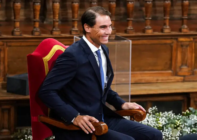 Nadal est papa d’un petit garçon