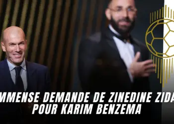 L’immense demande de Zinedine Zidane pour Karim Benzema