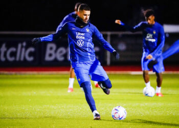 Passe décisive de Lucas Hernandez pour Kylian Mbappé ça match en Bleu !