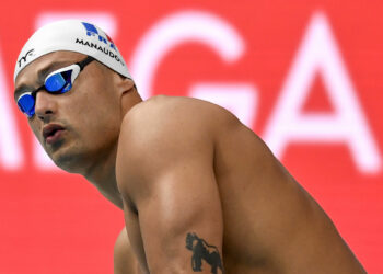 Florent Manaudou et Pernille Blume mariés, des photos fuitent (et ça fait rêver !)