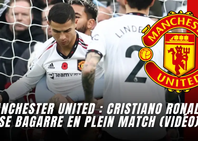 Cristiano Ronaldo se bagarre en plein match (Vidéo)
