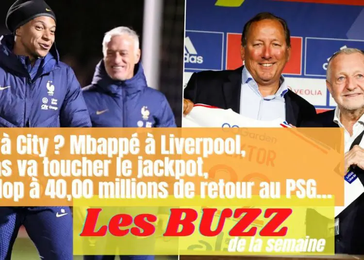 Buzz de la semaine : CR7 à City ? Mbappé à Liverpool, Aulas va toucher le jackpot avec la vente de l’OL…