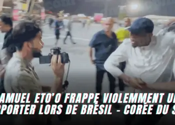 Cameroun : Samuel Eto’o frappe violemment un Algérien