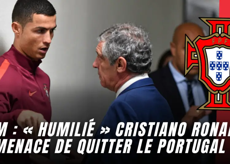 « Humilié » Cristiano Ronaldo menace de quitter le Qatar et le Portugal !