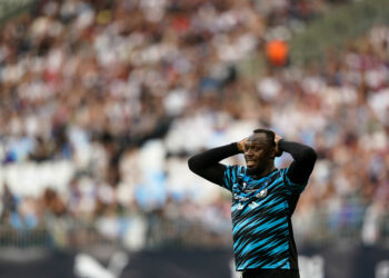 Usain Bolt est fauché