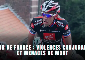 Une ancienne star française, porteur du maillot jaune, en prison pour violences conjugales et menaces de mort