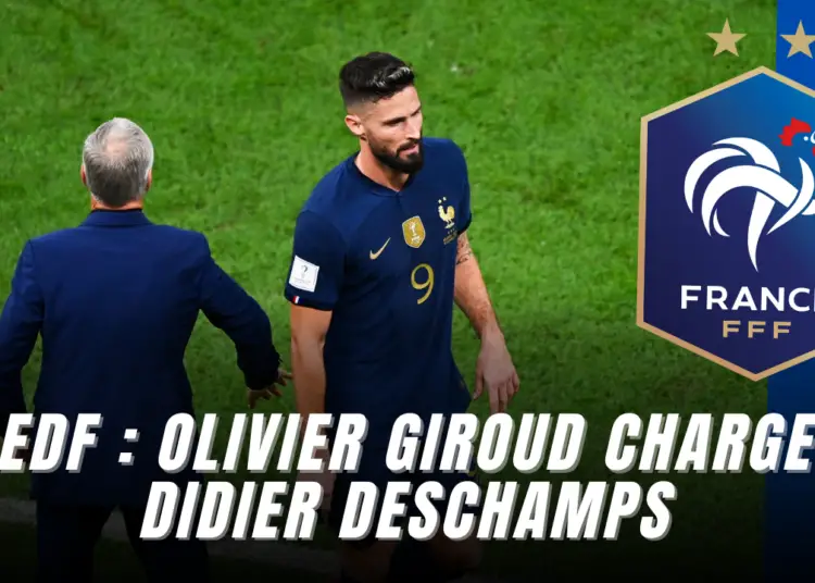 France : Olivier Giroud charge Didier Deschamps