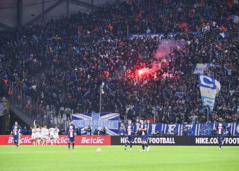 Quand les supporters de l’OM mettent le feu à la Commanderie