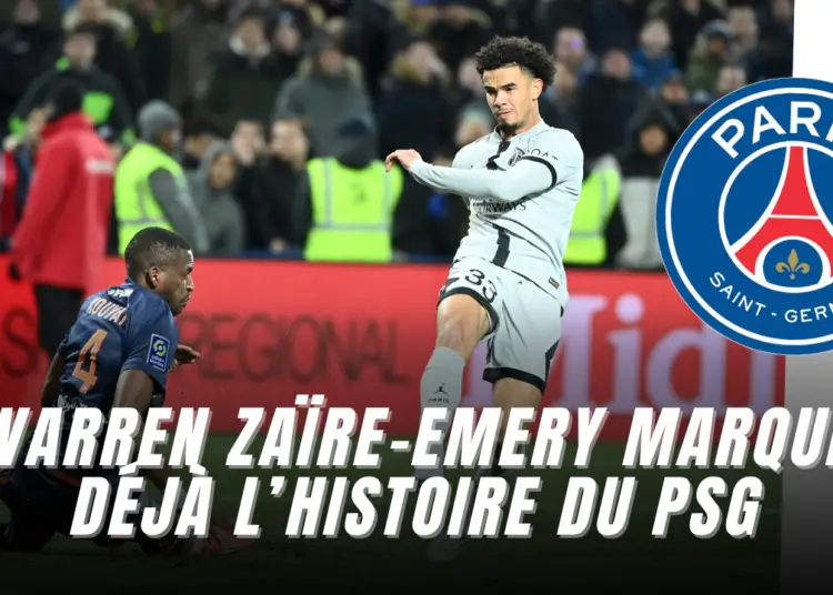 Zaïre-Emery marque déjà l’histoire du PSG
