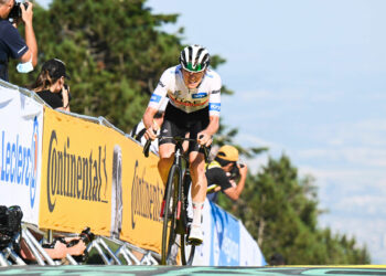 Vidéo – Pogacar va chercher sa baguette de pain en écoutant du Plastic Bertrand