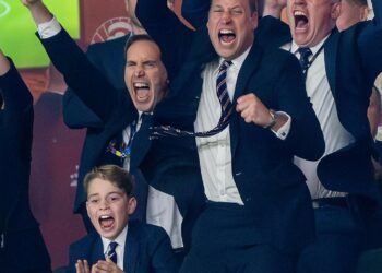 Scandale à Buckingham : la reine d’Angleterre en colère après William et George suite à l’Euro 2024