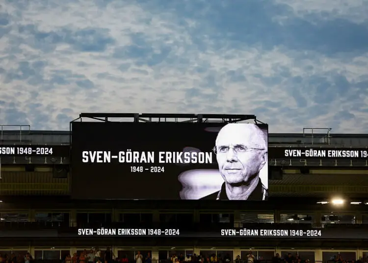 Carnet noir : Sven-Göran Eriksson, l’ex-sélectionneur de l’Angleterre, nous a quittés