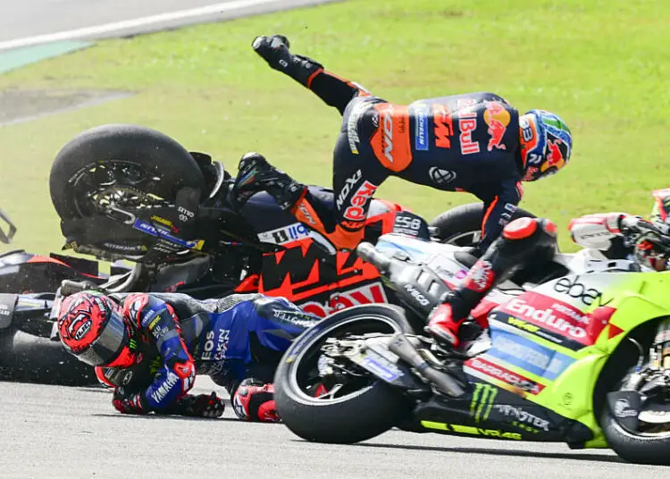 Crash terrifiant en MotoGP : Jack Miller sort miraculeusement indemne
