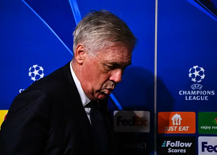 Real Madrid : Grosse menace sur six joueurs et Ancelotti avant le match retour contre Manchester City !