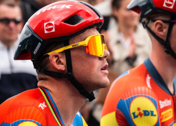 Cyclisme : Mads Pedersen fauche un enfant en pleine course contre-la-montre