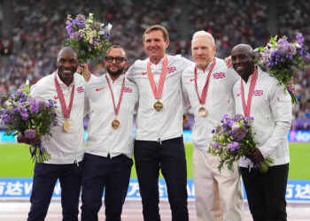 28 ans après, l’or enfin autour du cou des relayeurs britanniques des Mondiaux 1997 !