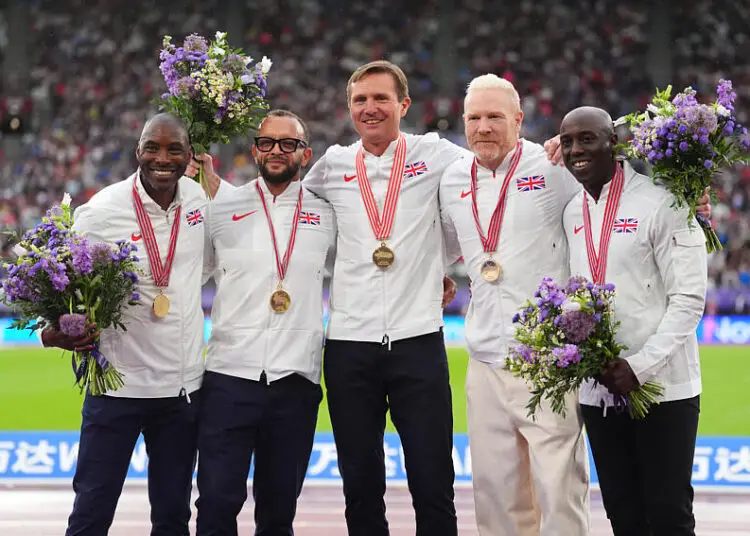 28 ans après, l’or enfin autour du cou des relayeurs britanniques des Mondiaux 1997 !
