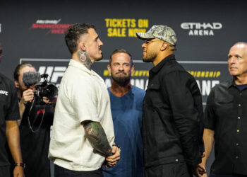 « Je vais te défoncer la gueule, tricheur » : Tom Aspinall relance violemment la guerre verbale contre Ciryl Gane