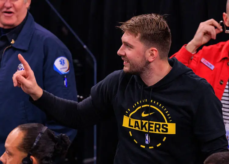 Lakers : Luka Doncic en mode Père Noël
