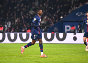Paris Saint-Germain : Ousmane Dembélé fait briller l’Arc de Triomphe