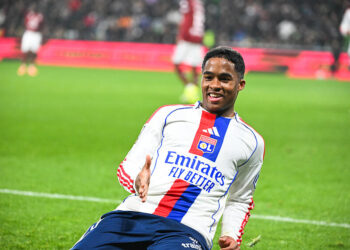 OL : Endrick débloque son compteur en Ligue 1 d’un piqué somptueux (vidéo)