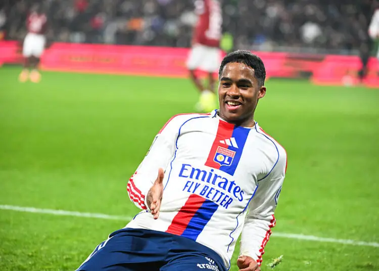 OL : Endrick débloque son compteur en Ligue 1 d’un piqué somptueux (vidéo)