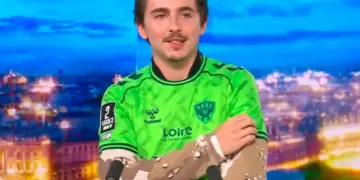 ASSE : Timothée Chalamet s’invite en vert au JT de TF1